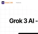 Latest Grok 3 AI logo